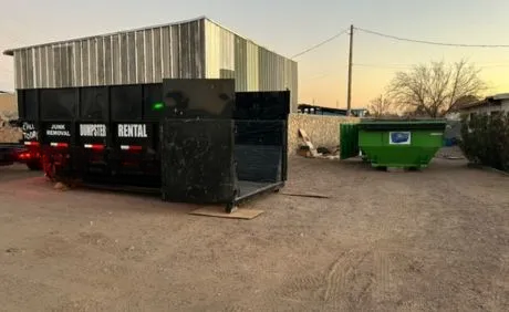 Commercial Dumpster cleanup